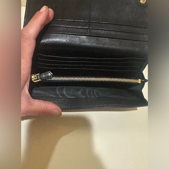 Prada Lambskin Long Wallet On Unbranded Chain - Picture 6 of 12